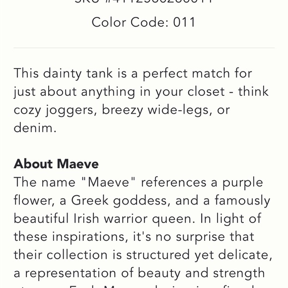 Maeve button side tank top NWOT - Picture 4 of 10